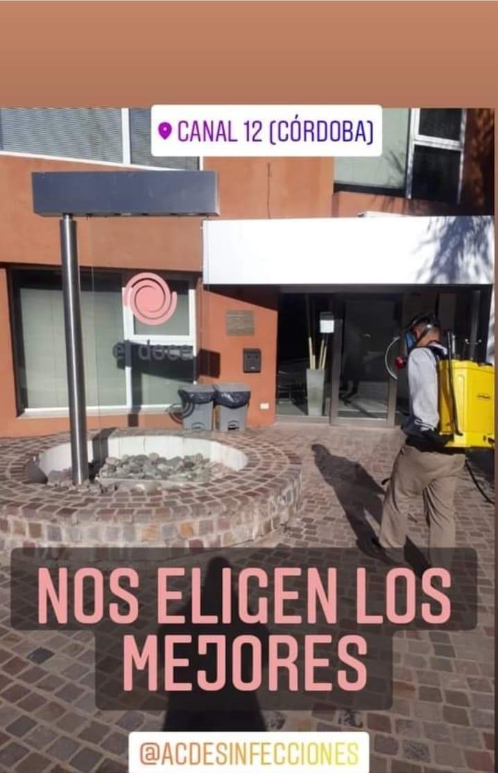 Espacios de uso público: Servicio realizado en Canal 12 de Córdoba Capital.